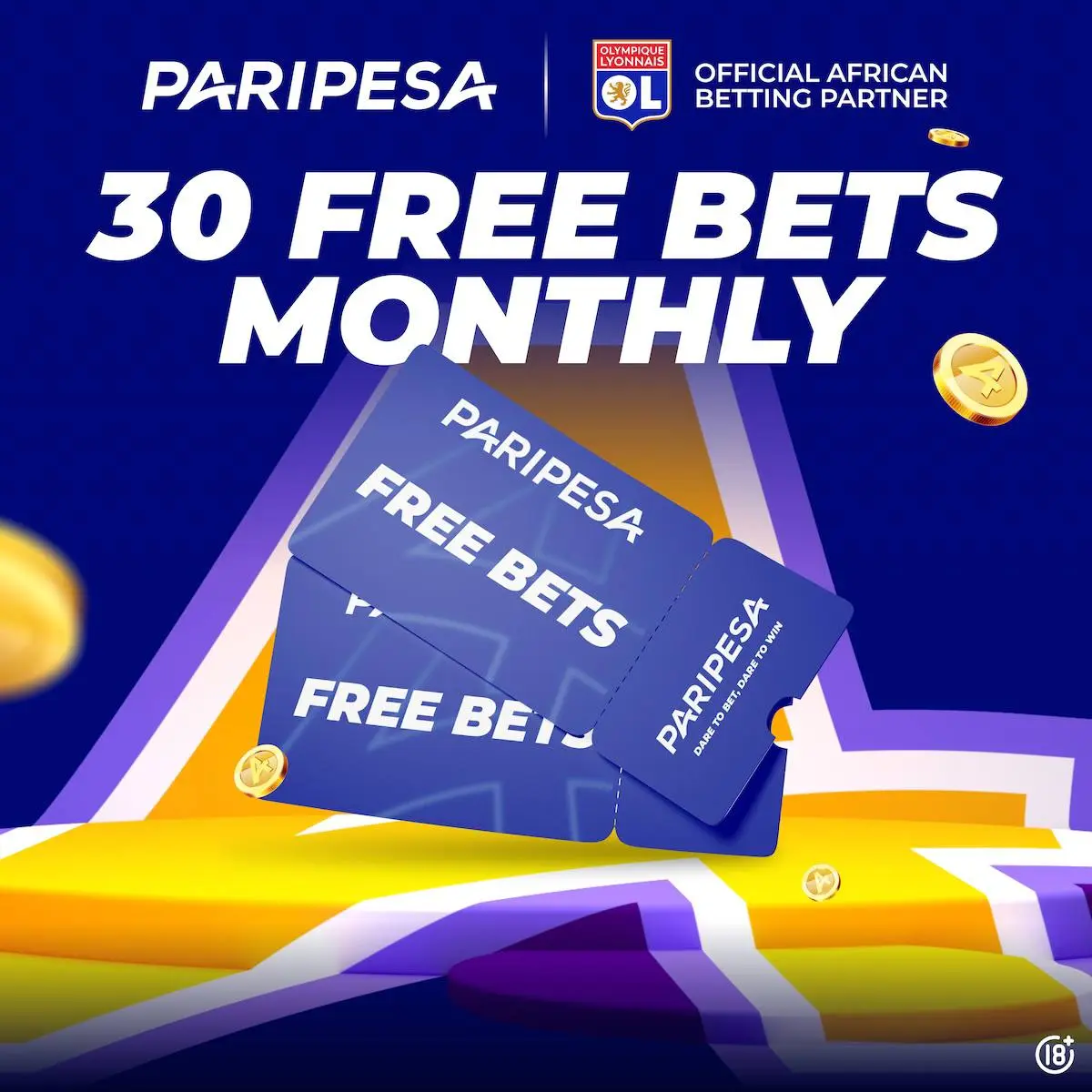 PariPesa Rwanda 30 free bets offer
